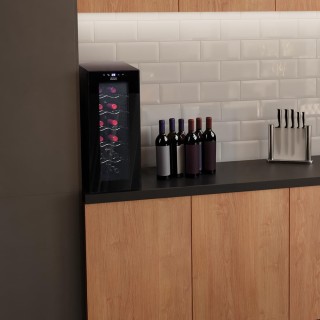 Συντηρητής Κρασιών 12 Φιαλών με LED Φωτισμό Bolero GrandSommelier 1...