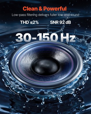 VEVOR Πακέτο Υπογούφερ Αυτοκινήτου 305 mm 245W RMS με Ενσωματωμένο ... VEVOR Πακέτο Υπογούφερ Αυτοκινήτου 305 mm 245W RMS με Ενσωματωμένο ...