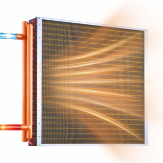 VEVOR Εναλλάκτης Θερμότητας Νερού σε Αέρα 610 x 610 mm με Χάλκινους... VEVOR Εναλλάκτης Θερμότητας Νερού σε Αέρα 610 x 610 mm με Χάλκινους...