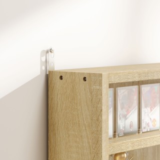 HOMCOM Ράφι Αποθήκευσης με 5 Ρυθμιζόμενα Ράφια από Ξύλο με Γυάλινες... HOMCOM Ράφι Αποθήκευσης με 5 Ρυθμιζόμενα Ράφια από Ξύλο με Γυάλινες...