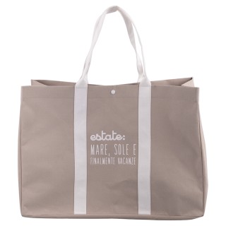 Galileo Μεγάλη τσάντα με 2 υφασμάτινα χερούλια, εσωτερική επίστρωση...