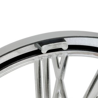 Atmosphera Ρολόι Τοίχου Ricky – Ø40,5 εκ., Μεταλλική Όψη Χρωμίου με... Atmosphera Ρολόι Τοίχου Ricky – Ø40,5 εκ., Μεταλλική Όψη Χρωμίου με...