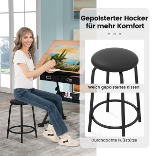 Costway Γραφείο Σχεδίασης Αρχιτεκτονικό Τραπέζι Ζωγραφικής με Κλίση... Costway Γραφείο Σχεδίασης Αρχιτεκτονικό Τραπέζι Ζωγραφικής με Κλίση...