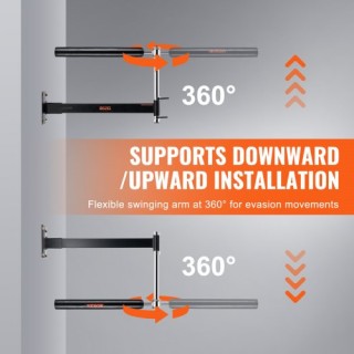 Περιστρεφόμενη Μπάρα Πυγμαχίας VEVOR με Γάντια - Μαύρη QJDXLHSCGKB... Περιστρεφόμενη Μπάρα Πυγμαχίας VEVOR με Γάντια - Μαύρη QJDXLHSCGKB...