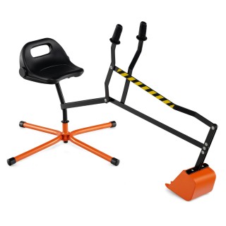 Costway Περιστρεφόμενος Μεταλλικός Εκσκαφέας για Παιδιά, 360° Κάθι... Costway Περιστρεφόμενος Μεταλλικός Εκσκαφέας για Παιδιά, 360° Κάθι...