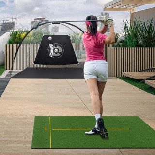 Costway Σετ Προπόνησης Γκολφ με Τεχνητό Χλοοτάπητα 152x92cm και Αξε... Costway Σετ Προπόνησης Γκολφ με Τεχνητό Χλοοτάπητα 152x92cm και Αξε...