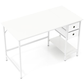 Costway Γραφείο Υπολογιστή με 2 Υφασμάτινα Συρτάρια και Ράφι, Μεταλ... Costway Γραφείο Υπολογιστή με 2 Υφασμάτινα Συρτάρια και Ράφι, Μεταλ...