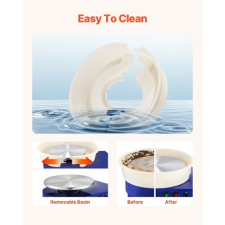 VEVOR Κεραμικός Τροχός 35 εκ. με Μεταβλητή Ταχύτητα 60-300RPM Μπλε ... VEVOR Κεραμικός Τροχός 35 εκ. με Μεταβλητή Ταχύτητα 60-300RPM Μπλε ...