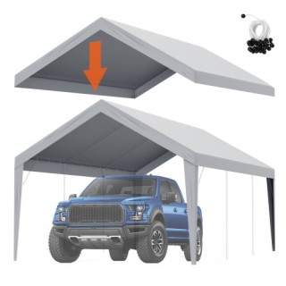 VEVOR Αντικατάσταση Καλύμματος Carport 12x20ft, Αδιάβροχο & UV Προσ... VEVOR Αντικατάσταση Καλύμματος Carport 12x20ft, Αδιάβροχο & UV Προσ...