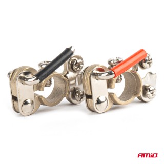 AMiO Τερματικά μπαταρίας από ορείχαλκο 2 τεμ. 600A ,03846 AMiO Τερματικά μπαταρίας από ορείχαλκο 2 τεμ. 600A ,03846