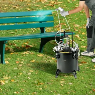 Δοχείο Βαφής Πίεσης 20L με Ρόδες VEVOR PQYLGSDXOX20NHLFBV0 Δοχείο Βαφής Πίεσης 20L με Ρόδες VEVOR PQYLGSDXOX20NHLFBV0