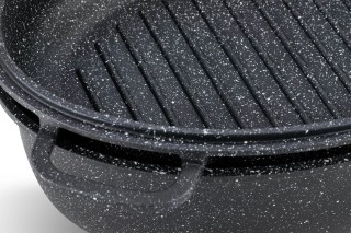 Edenberg Σκεύος Roaster 3 σε 1 με Καπάκι 8 lt και Μαρμάρινη Επιστρώ... Edenberg Σκεύος Roaster 3 σε 1 με Καπάκι 8 lt και Μαρμάρινη Επιστρώ...