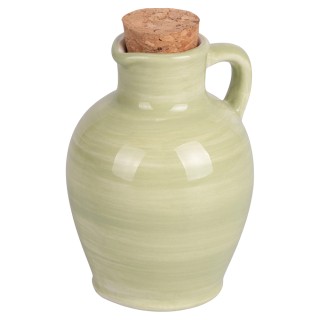 Villa dEste Home Μίνι καράφα λαδιού 95 ml από κεραμικό με φελλό πώμ... Villa dEste Home Μίνι καράφα λαδιού 95 ml από κεραμικό με φελλό πώμ...