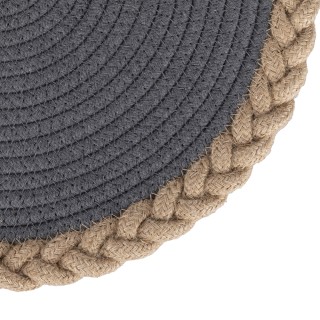 Villa DEste Σετ 3 τμχ Τραπεζομάντιλο πολυκοττόνης με πλέξη από γιο... Villa DEste Σετ 3 τμχ Τραπεζομάντιλο πολυκοττόνης με πλέξη από γιο...