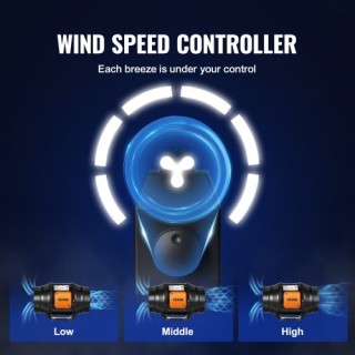 VEVOR 15cm Ενσωματωμένος Αεραγωγός με Ρυθμιζόμενη Ταχύτητα XLGDFJY... VEVOR 15cm Ενσωματωμένος Αεραγωγός με Ρυθμιζόμενη Ταχύτητα XLGDFJY...