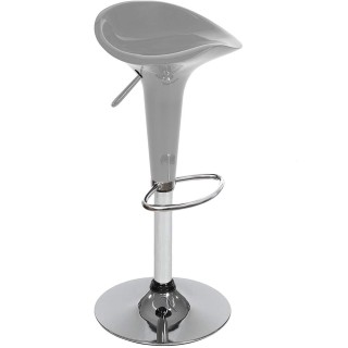 BAKAJI Σετ 2 Ρυθμιζόμενα Σκαμπό Κουζίνας από Ατσάλι και ABS Περιστ... BAKAJI Σετ 2 Ρυθμιζόμενα Σκαμπό Κουζίνας από Ατσάλι και ABS Περιστ...