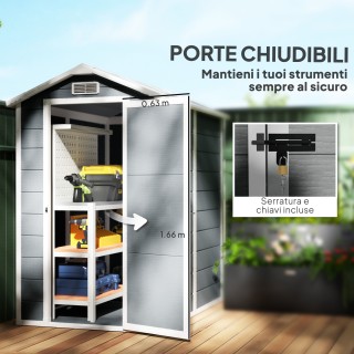 Καλύβα Κήπου από Ρητίνη με Δάπεδο, Πόρτα με Κλείδωμα και Παράθυρο 1... Καλύβα Κήπου από Ρητίνη με Δάπεδο, Πόρτα με Κλείδωμα και Παράθυρο 1...