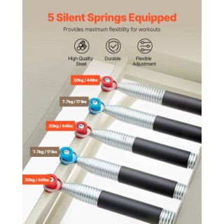 VEVOR Πτυσσόμενη Μηχανή Πιλάτες για Οικιακή Άσκηση PLTHXCTKZDRMEMMESV0 VEVOR Πτυσσόμενη Μηχανή Πιλάτες για Οικιακή Άσκηση PLTHXCTKZDRMEMMESV0