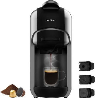 Καφετιέρα Espresso 3 σε 1 για Αλεσμένο Καφέ, Κάψουλες Dolce Gusto &... Καφετιέρα Espresso 3 σε 1 για Αλεσμένο Καφέ, Κάψουλες Dolce Gusto &...