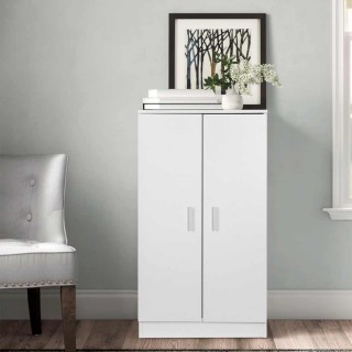 BAKAJI Παπουτσοθήκη με 2 Πόρτες 7 Ράφια Πολυλειτουργικό Έπιπλο Λευ... BAKAJI Παπουτσοθήκη με 2 Πόρτες 7 Ράφια Πολυλειτουργικό Έπιπλο Λευ...