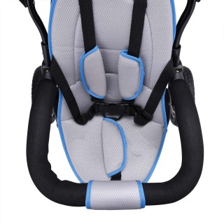 Πολυλειτουργικό παιδικό τρίκυκλο σε μπλε χρώμα 108229 Spielwerk Πολυλειτουργικό παιδικό τρίκυκλο σε μπλε χρώμα 108229 Spielwerk