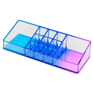 BAKAJI Πλαστικός Διοργανωτής Καλλυντικών με 11 Θέσεις για Μακιγιάζ ... BAKAJI Πλαστικός Διοργανωτής Καλλυντικών με 11 Θέσεις για Μακιγιάζ ...