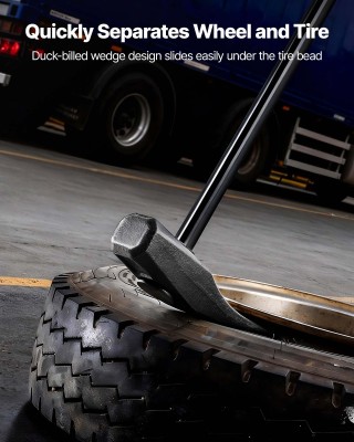 VEVOR Σφήνα Διάρρηξης Ελαστικών, Βαρύ Σφυρί Ξεμονταρίσματος με Χειρ...