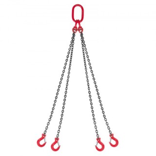 VEVOR Αλυσίδα Ανύψωσης 6,3mm x 1,5m με 4 Άγκιστρα Grab, Βαρέως Τύπο... VEVOR Αλυσίδα Ανύψωσης 6,3mm x 1,5m με 4 Άγκιστρα Grab, Βαρέως Τύπο...