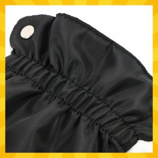 Kruzzel Αδιάβροχα Γάντια με φλις εσωτερικό ξεσουάρ Καροτσιού Μαύρο ...