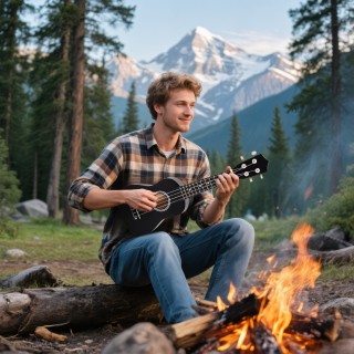 HOMCOM Ουκουλέλε για Αρχάριους 21 Ιντσών από Ξύλο με Νάιλον Χορδές,...