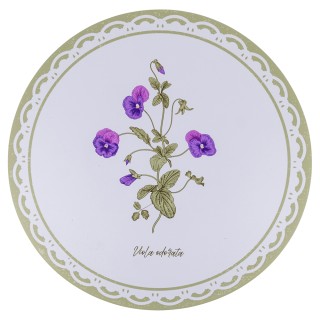 Villa DEste  Σετ 6 τμχ Στρογγυλό σουπλά Botanist 5922741