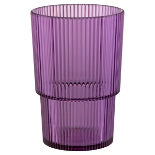 Villa DEste  Σετ 12 τμχ Πλαστικό ποτήρι ποτού 420 ml σε μοβ απόχρωσ...