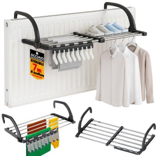 BAKAJI Πτυσσόμενη Αναδιπλούμενη Εξοικονόμησης Χώρου Απλώστρα Ρούχων... BAKAJI Πτυσσόμενη Αναδιπλούμενη Εξοικονόμησης Χώρου Απλώστρα Ρούχων...