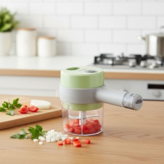 Kooper Πολυχρηστικός Θρυμματιστής USB 3 σε 1, Mister Chop Pink 5919...