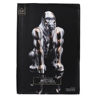 Διακοσμητικός Γορίλας 29.5 x 45 x 28 cm Home Deco Factory HD0214 Διακοσμητικός Γορίλας 29.5 x 45 x 28 cm Home Deco Factory HD0214