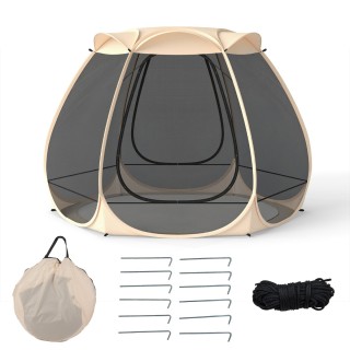 Costway Πτυσσόμενη Εξωτερική Σκηνή Pop-up Pavillon για 4–6 Άτομα με... Costway Πτυσσόμενη Εξωτερική Σκηνή Pop-up Pavillon για 4–6 Άτομα με...