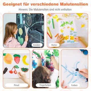 Costway Πολυλειτουργικός Παιδικός Καβαλέτος 3-σε-1 με Μαγνητικό Πίν... Costway Πολυλειτουργικός Παιδικός Καβαλέτος 3-σε-1 με Μαγνητικό Πίν...