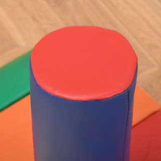 Σετ HOMCOM 7 Μαλακά Τουβλάκια Κατασκευών για Παιδιά 1-3 Ετών για Σπ...