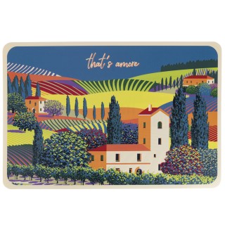 Villa DEste  Σετ 6 τμχ Διπλής όψης Σουπλά Thats Amore 5918507