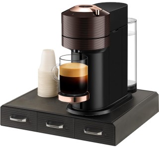 BAKAJI  Επαγγελματική Θήκη Καψουλών Καφέ με 3 Συρτάρια Οργανωτής Στ...