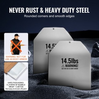 VEVOR  Καμπύλες Πλάκες Γιλέκου 2x14.5 LB για Προπόνηση Δύναμης  BXG...