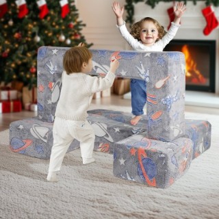 Παιδικός Καναπές VEVOR 4τμχ DIY Φωσφορίζων Γκρι ETSF411849YC8HY99V0 Παιδικός Καναπές VEVOR 4τμχ DIY Φωσφορίζων Γκρι ETSF411849YC8HY99V0