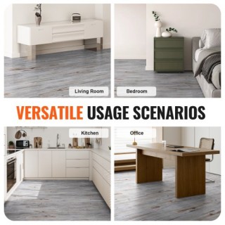 Αυτοκόλλητα Βινυλικά Πλακάκια Δαπέδου VEVOR 36x6, 36 Τεμάχια, Ξύλιν... Αυτοκόλλητα Βινυλικά Πλακάκια Δαπέδου VEVOR 36x6, 36 Τεμάχια, Ξύλιν...