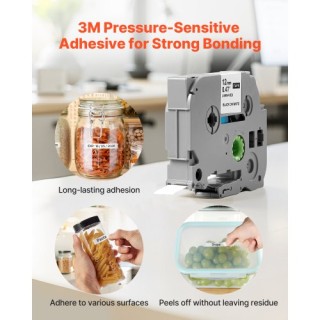 VEVOR Σετ Ετικετών (6 Τεμάχια) 12mm Πολύχρωμη Ανταλλακτική Ταινία L... VEVOR Σετ Ετικετών (6 Τεμάχια) 12mm Πολύχρωμη Ανταλλακτική Ταινία L...