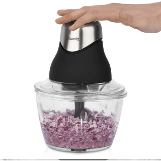 Πολυκόπτης Multi 320W με Δοχείο 1lt - Μαύρο LEO8 H.Koenig Πολυκόπτης Multi 320W με Δοχείο 1lt - Μαύρο LEO8 H.Koenig