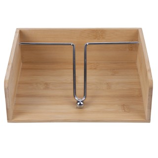 Galileo Θήκη για Χαρτοπετσέτες από μπαμπού και σίδερο 21,8 x 18,7 x...