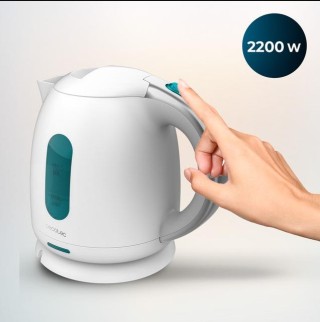 Bραστήρας 1Lt 2200 W Λευκό Thermosense 140 Cecotec CEC-01415 Bραστήρας 1Lt 2200 W Λευκό Thermosense 140 Cecotec CEC-01415