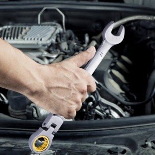 VEVOR Σετ Γερμανικών Κλειδιών με Καμπτόμενη Κεφαλή και Καστάνια 8 Τ...