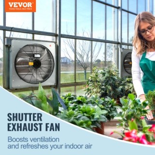 VEVOR Ανεμιστήρας Εξαερισμού Τοίχου 610 mm 2892 CFM AC  BYCSPQSDJAC...