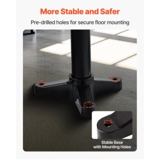 VEVOR Βάση Τροχού με Πλάκα Στήριξης 27 x 27 εκ. TSMCDZYZXZTZQS7YB001V0